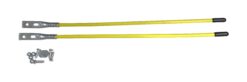 Meyer 09917 Yellow Drive Pro Blade Markers with Hardware, Pair - Aftermarket