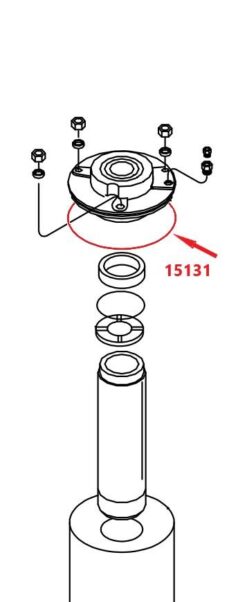 15131 Meyer E Series 3-1/2" ID O-Ring - Aftermarket - Image 2