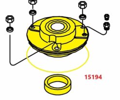 15194 Meyer E Series Pump Cover and Seal Assembly - Aftermarket - Image 2