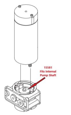 15581 Meyer Snow Plow Internal Pump Shaft Seal E46 E47 - Aftermarket - Image 3