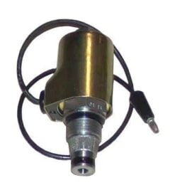 Meyer 15661 New Style A Solenoid Valve Assembly, 5/8" Stem Black Wire - Aftermarket
