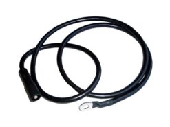 15672 Meyer 51" Black Truck Side Disconnect Ground Cable - Aftermarket