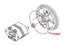 15687 Meyer 4-3/4" ID O-Ring for E60 E60H - Aftermarket - Image 2