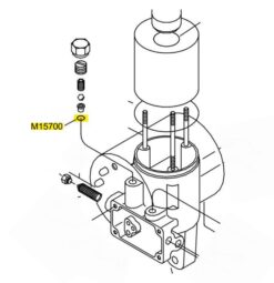 15700 Meyer 3/8" ID O-Ring E60 E60H - Aftermarket - Image 2