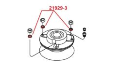 21929 Meyer Nylite Washers 5/16" for E Series Pumps, Pack of 3 - Aftermarket - Image 2