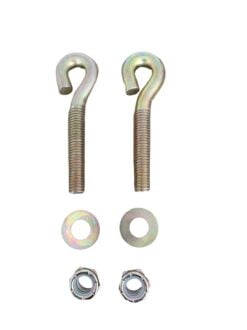 Boss MSC05056 Eye Bolt 5/8-11 X 4-1/4" with Nuts - Aftermarket