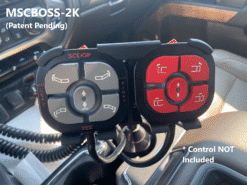 Alternative view of Boss Snow Plow Handheld Control Cup Holder Double Mount Kit - Aftermarket