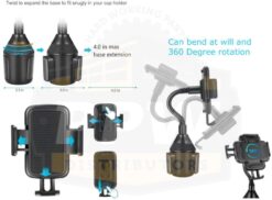 Alternative view of 82007 Western 82006 Fisher Snow Plow Controller Cup Holder Mount Kit - Aftermarket