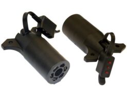 TC2074T Buyers Plastic 7-Way To 4-Flat Trailer Connector Adapter with LED Tester - Image 4