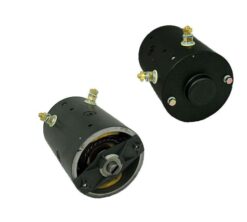 Western 21500K-1 Fisher 12V Slotted Clockwise Two Terminal Motor - Aftermarket