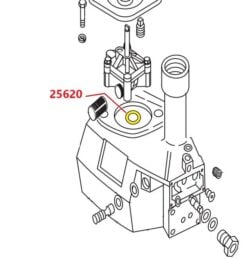 25620 Western Fisher Pump O-Ring Old Style 7/8" OD - Aftermarket - Image 2