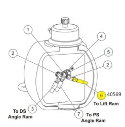 40569 Western Hose 1/4" X 16" FJIC Ends - Aftermarket - Image 2