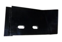 Western 44890 Fisher Center Cutting Edge Passenger Side - Aftermarket