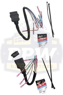 Western 49366K Fisher 9 Pin Plow and Vehicle Side Repair Harness Kit - Aftermarket