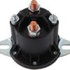 56131K Western 5794K-1 Fisher Heavy Duty Round 4 Post Motor Solenoid - Aftermarket