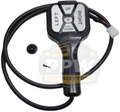 Western 56462 White Plug 6 Pin Straight Blade Handheld Control - Aftermarket