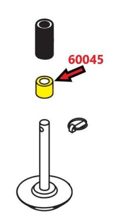 Alternative view of Western 60045 Shoe Spacer - Aftermarket
