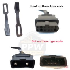 61548K Western Fisher Blizzard Plug Cover Kit, Pair - Aftermarket - Image 2