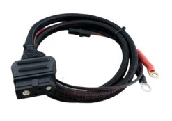 63411 Western Fisher 64" Truck Side Power and Ground 2 Pin Cable for Isolation Module System - Aftermarket
