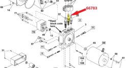66783W Western 66783K Fisher 4 Way Valve Cartridge with Jam Nut - Aftermarket - Image 2