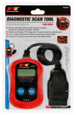 Alternative view of Performance Tool W2977 CAN OBDII Diagnostic Scan Tool