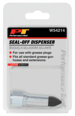 Alternative view of Performance Tool W54214 Grease Gun Seal Off Dispenser