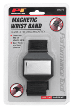 Alternative view of Performance Tool W1275 Magnetic Wrist Band