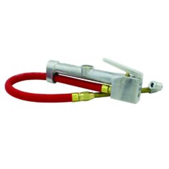 S-506 Original Dual Head Chuck Tire Inflator Gauge - 15" Hose - Image 2