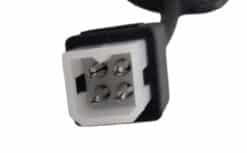 Alternative view of Western 35600 Multiplex Straight Blade Joystick Control 4 Pin White Plug - OEM