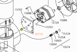 15713 Meyer E60 Locator Dowel - OEM - Image 2