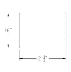 Boss MSC03906 Center Belting for Snow Deflector - OEM