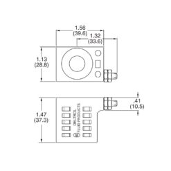 Deltrol 10226-33 Solenoid Coil Single Stud 10VDC 25W - Image 2