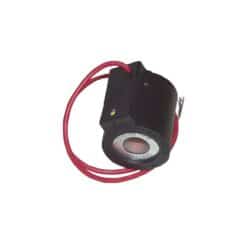 Deltrol 10235-48 Round Solenoid Coil Single Lead Wire 12VDC 16W