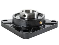 4F32SCR Flange Bearing 2" Shaft Diameter Set Screw 4 Holes