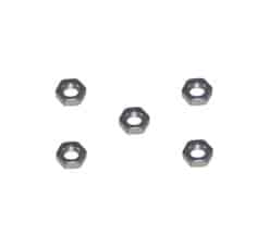 Buyers H5924X4 Bulkhead Nuts for 1/4 Inch JIC Bulkhead Fittings, Pack of 5