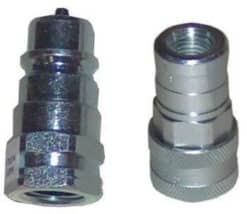 22291 22292 Meyer 1/4" NPT Hose Coupler Pin Style and 1/4" Female NPT Half Coupler - Aftermarket