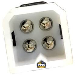 Alternative view of Western 35500 Fleet Flex 4 Pin Plow Controller Handheld White Plug - OEM