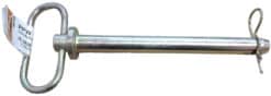 Buyers 66105 Zinc Plated Hitch Pin, 5/8" Diameter, 6-1/4" Usable Length