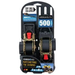 W1861 Tie Down Straps 2 pk. 1" X 6' - Image 2