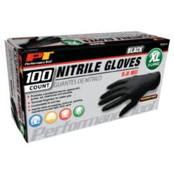 Alternative view of Performance Tool W89013 Black Nitrile Gloves X-Large