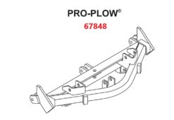 Western 67848 Ultramount Pro Quadrant - OEM