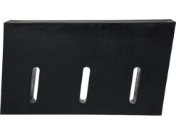 Buyers 1304772 Boss MSC19276 Left Wing Urethane Cutting Edge, Driver Side - Aftermarket