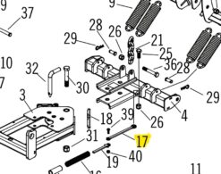 13986 Meyer Home Plow Pivot Arm PIB PF - OEM - Image 2