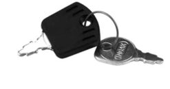 10794 Rotary Ignition Key Molded Key & Standard Key with Ring