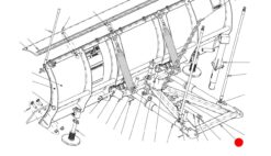 SnowDogg 16112200 MD Plow Replacement A-Frame Assembly OEM