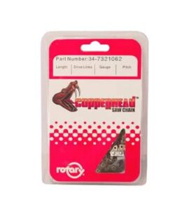 7321062 Rotary Chainsaw Chain .050 .325 62 Links Semi-Chisel w/ Bumper Link