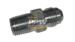 Ebling AA02-0060 Hydraulic Adapter – 1/4" MPT x #6 M JIC (Fits 2016 & Older Models)