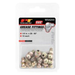 Performance Tool W54244 10 pk. 1/4-28 90 Deg. Grease Fitting