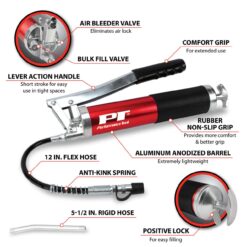 Alternative view of Performance Tool W54290 Aluminum Lever Action Grease Gun