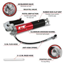 Alternative view of Performance Tool W54291 Aluminum Pistol Grip Grease Gun